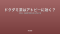 ドクダミ茶はアトピーに効く？｜かゆみ・炎症を内側から和らげる方法