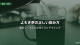 よもぎ茶の正しい飲み方