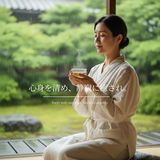 心身を清め、静寂に癒され